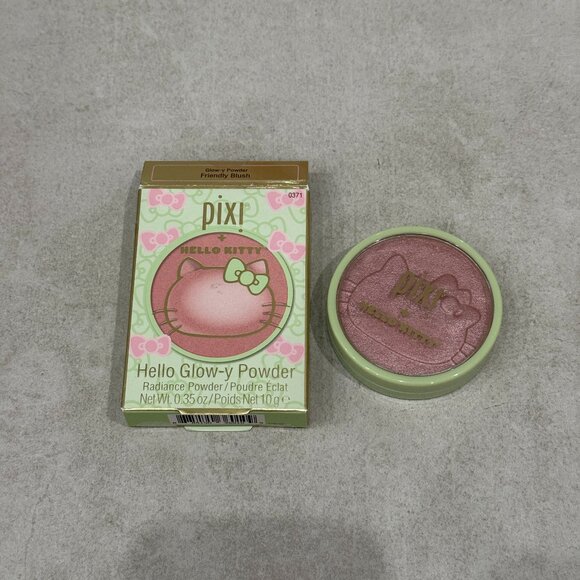 Pixi x Hello Kitty Glow-y Powder Friendly Blush 0.35 oz - Picture 1 of 5